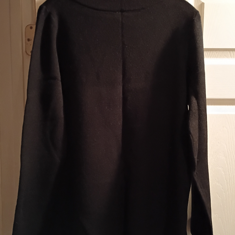 NWT Apt. 9 Women's Classic Mock Neck Black Sweater - Picture 3 of 5